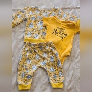 Disney Winnie The Pooh 3-Piece Baby Set
